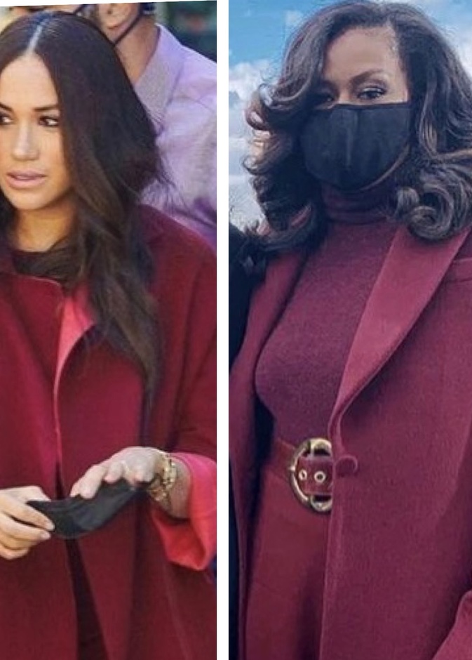 ميشيل اوباما وميجان ماركل