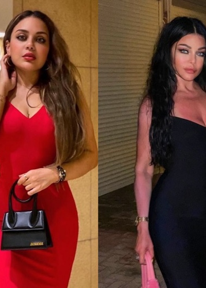 هيفاء وهبي وزينب فياض