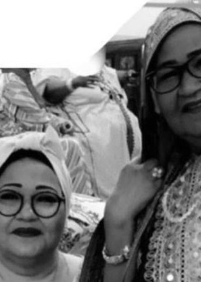 وفاة شقيقة انتصار الشراح - الصورة من حساب هيا الشعيبي بانستجرام