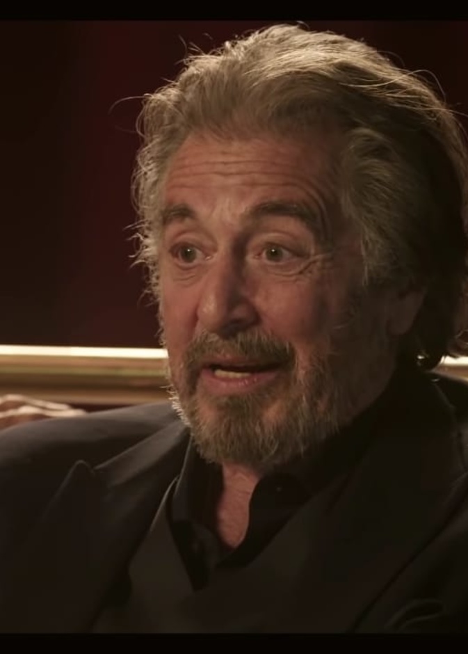 آل باتشينو_ الصورة من قناة Netflix film club على يوتيوب