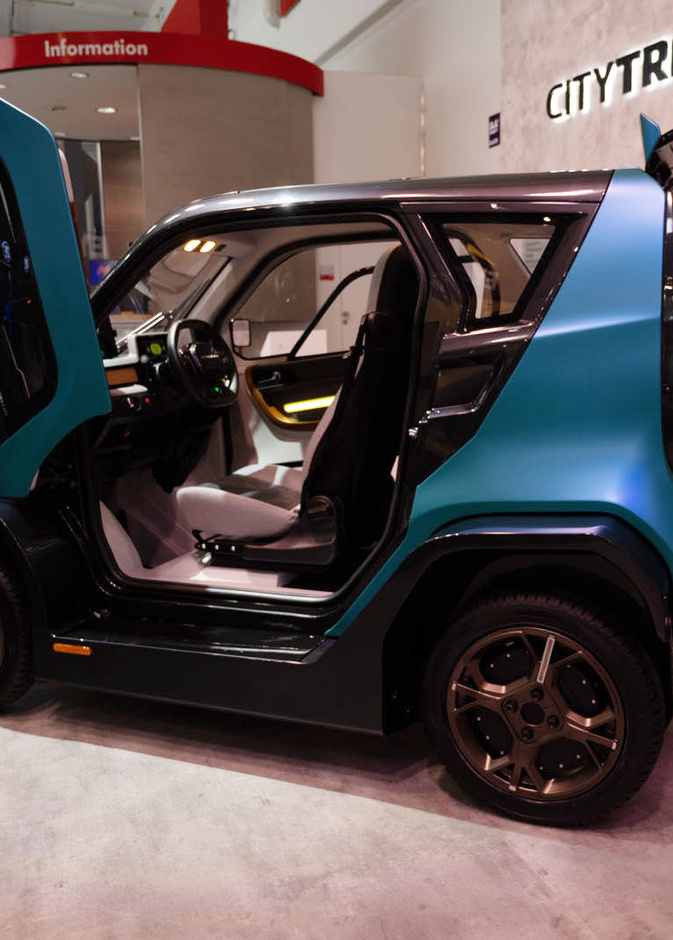 City Transformer تكشف عن سيارة صغيرة قابلة للطي