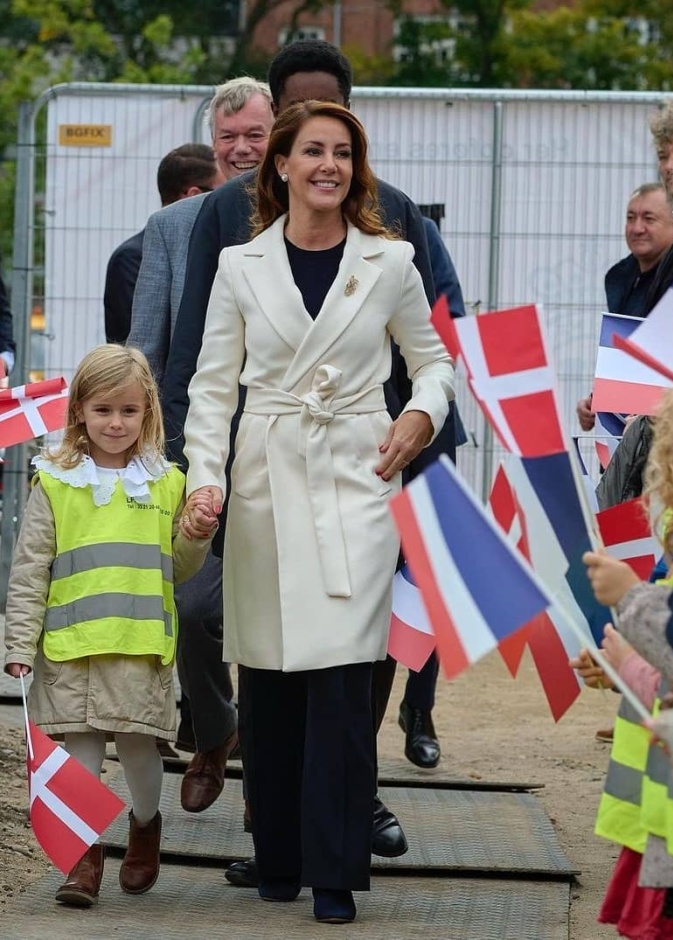 الأميرة ماريا تزور مدرسة الأمير هنريك