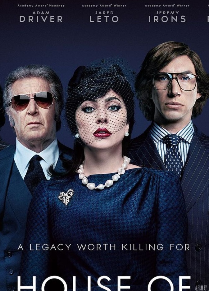 ليدي جاجا على بوستر فيلم "House of Gucci"- صورة من حسابها على انستقرام
