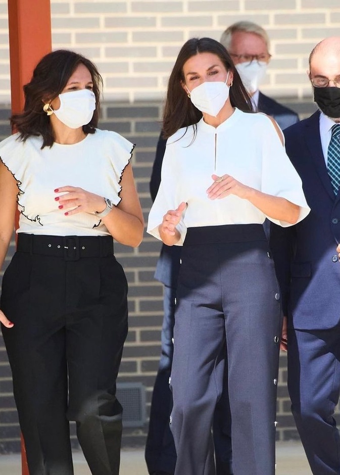 الملكة ليتيزيا تفتتح العام الدراسي الجديد في إسبانيا