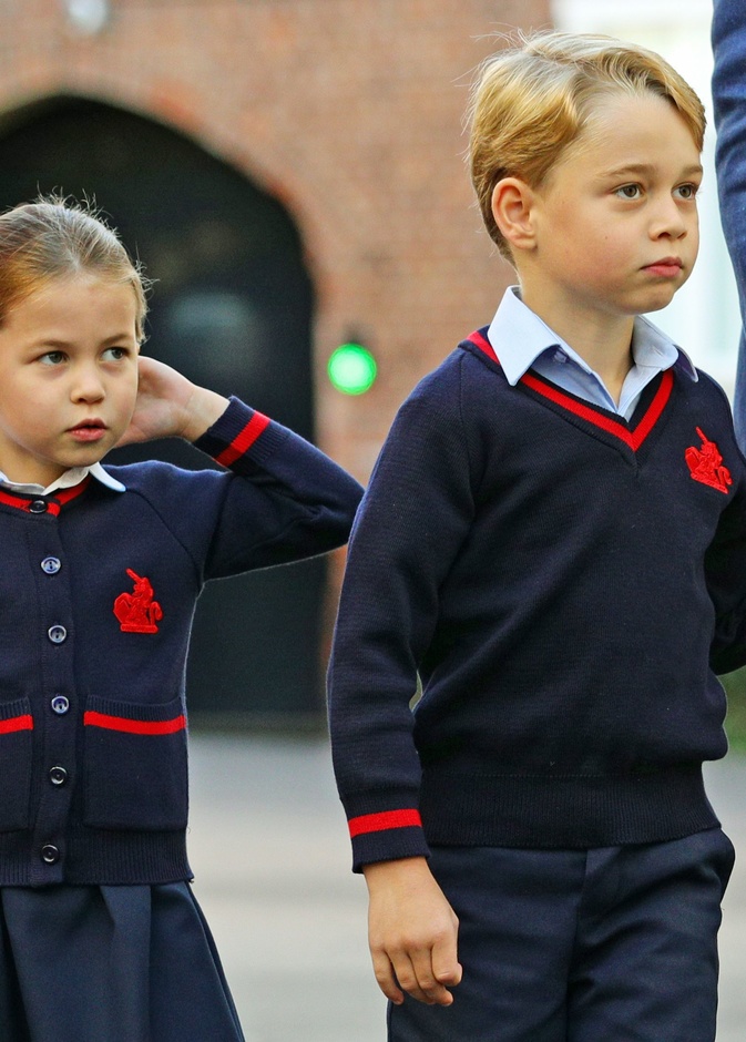  الأمير جورج والأميرة تشارلوت 