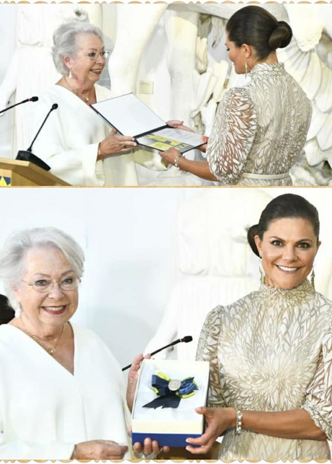 الأميرة فيكتوريا تحصل على جائزة امرأة العام في السويد