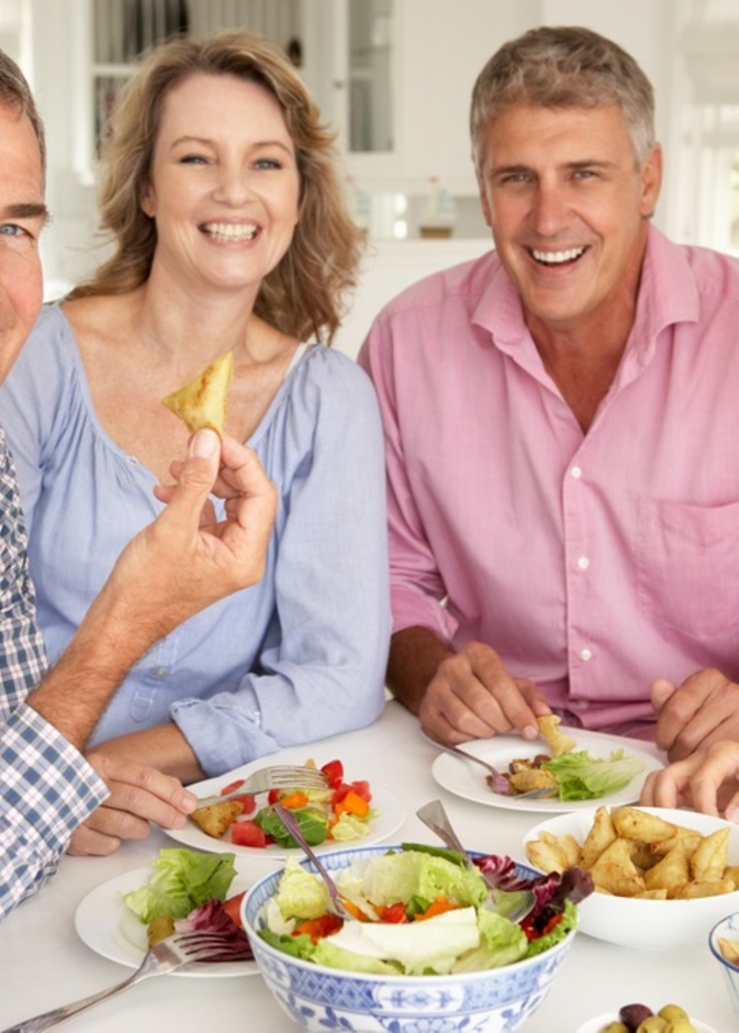 أهم 8 نصائح غذائية لمن تجاوز الخمسين عام