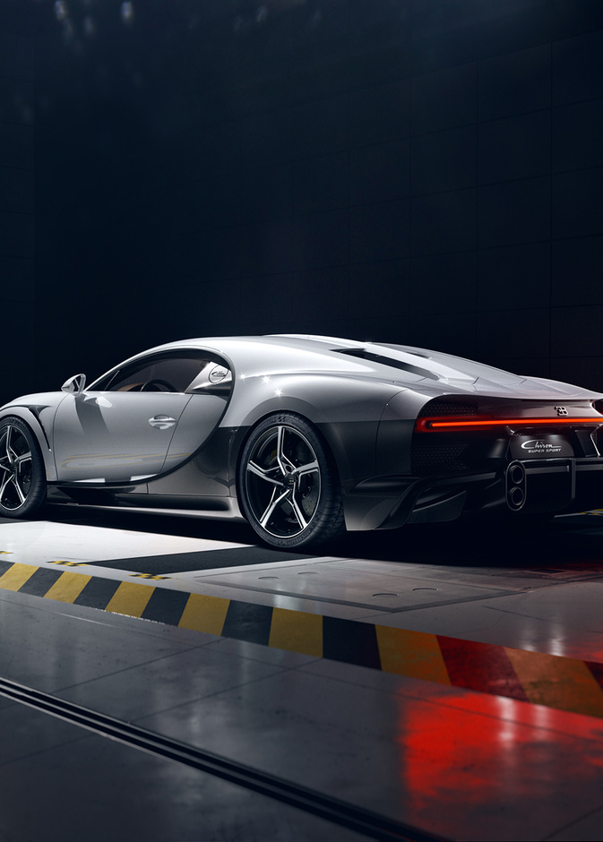 بوغاتي تبدأ تصنيع آخر 40 نسخة من سيارة شيرون