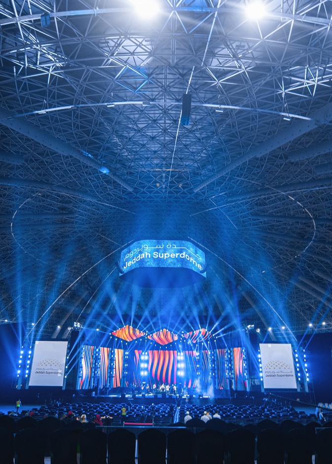 جدة سوبر دوم.. الوجهة الأمثل لعشاق الفعاليات الفنية في عروس البحر الأحمر - المصدر صفحة موسم جدة