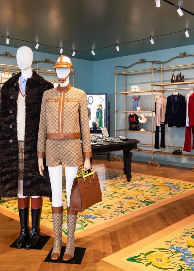 سيضمّ المتجر مجموعة Gucci 100 تكريماً للذكرى المئوية للدار