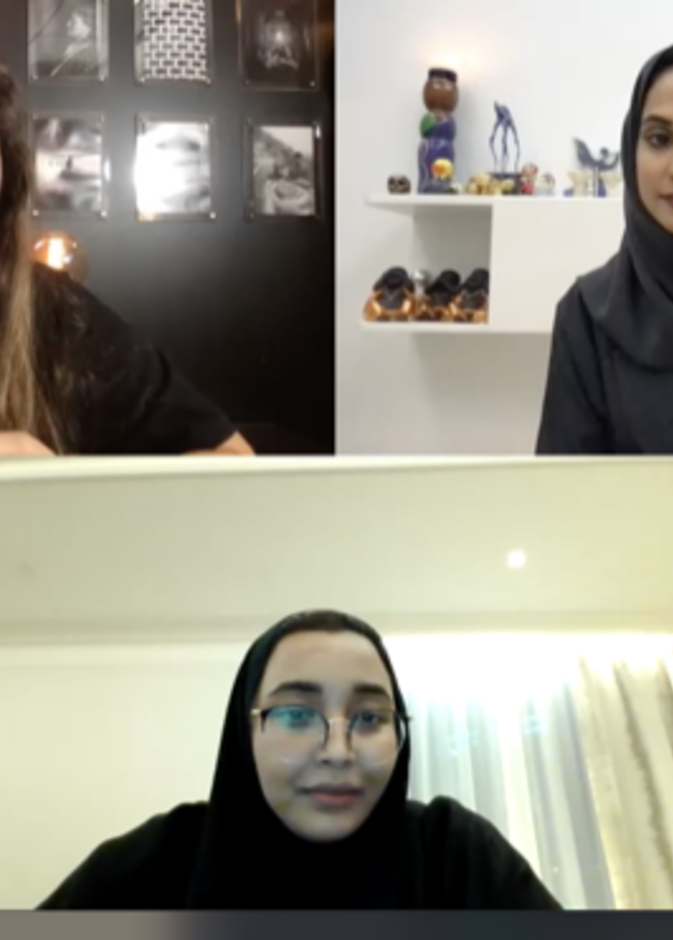 صانعة الأفلام الإماراتية ريحانة الهاشمي في الشارقة السينمائي  المرأة أثبتت نفسها في صناعة الأفلام