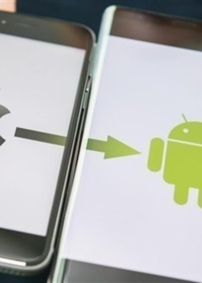 طريقة التحويل من نظام أي أو إس إلى نظام أندرويد