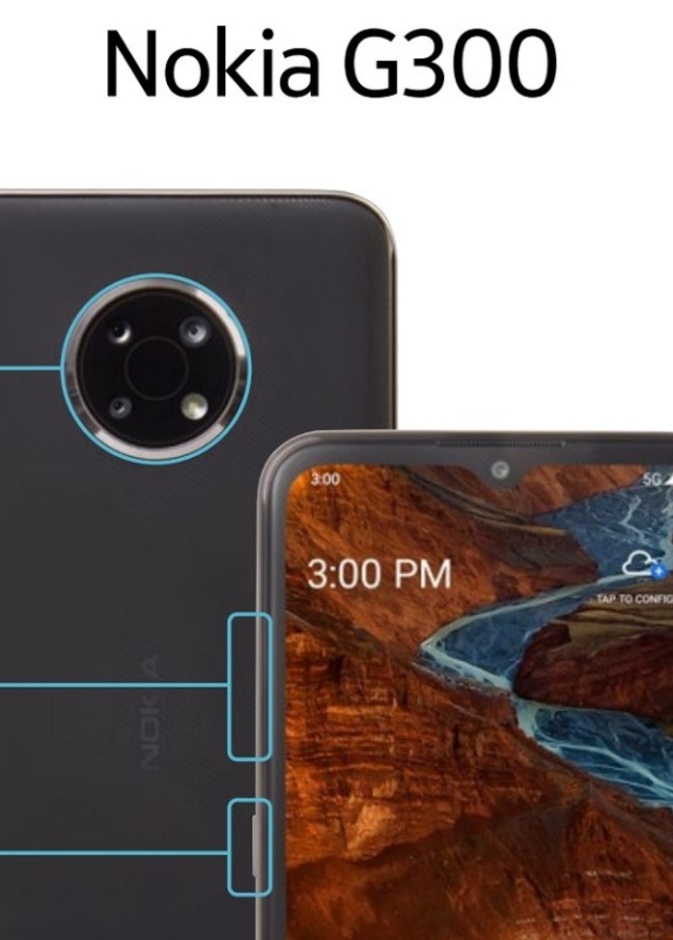 نوكيا تطلق رسميا هاتف Nokia G300 بتقنية 5G وسعر رخيص