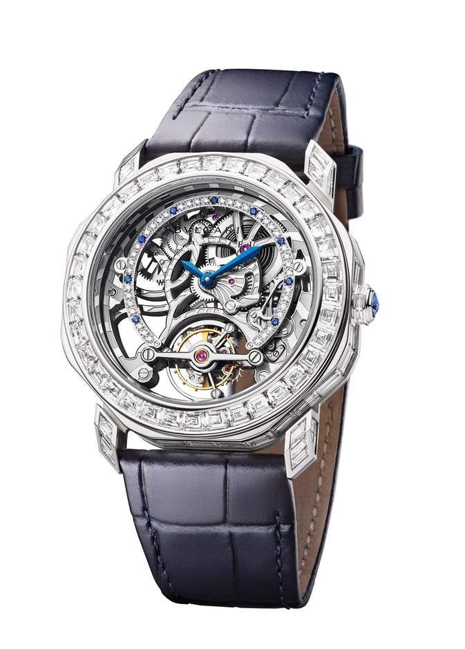 ساعة أوكتو روما بوربيون لوميير Octo Roma Tourbillon Lumiere