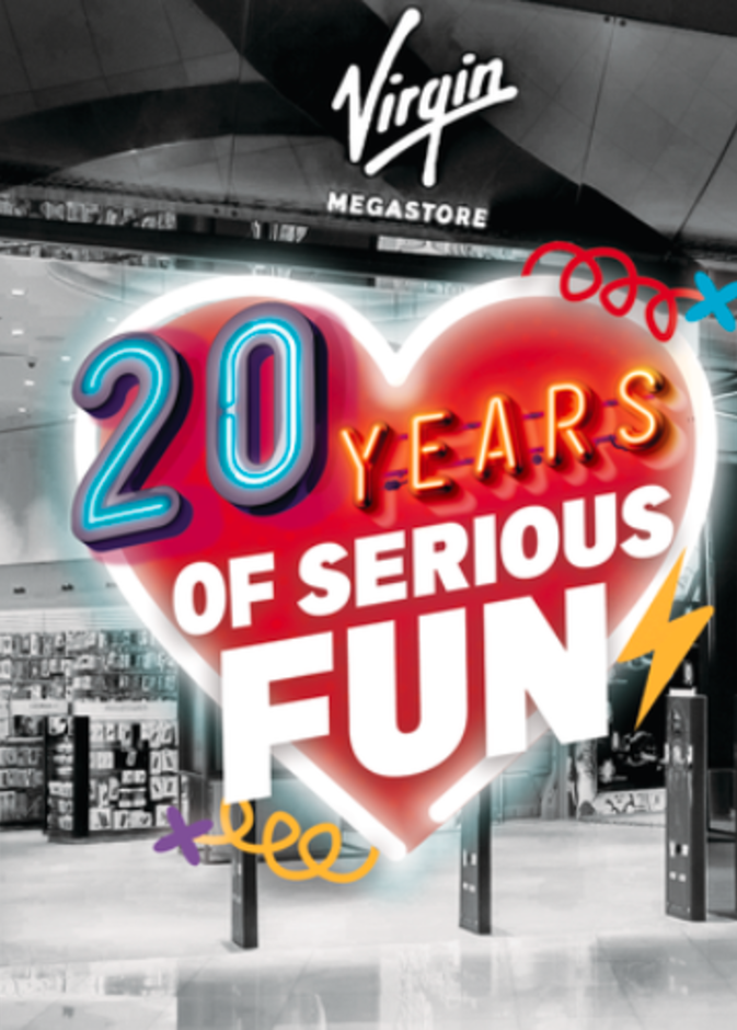 "فيرجن ميجاستور" تحتفي بالذكرى العشرين مع عروض وجوائز على مدى شهر كامل