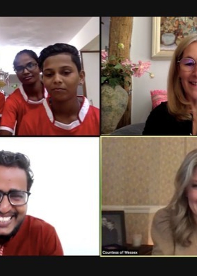 الكونتيسة صوفي الراعية الملكية لمؤسسة أوسكار الدولية OSCAR International