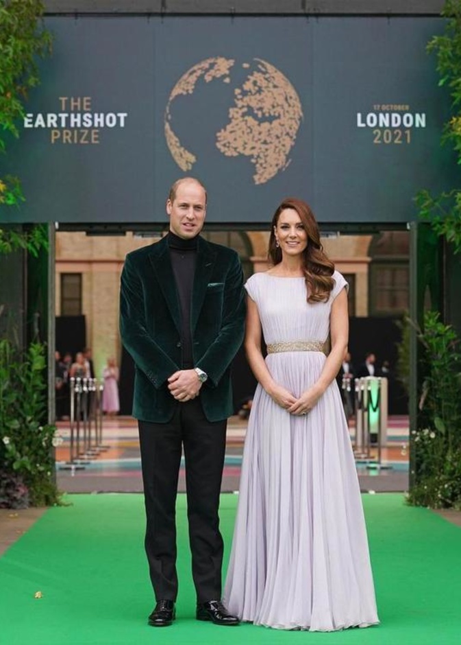إطلالة كيت ميدلتون في حفل Earthshot Prize