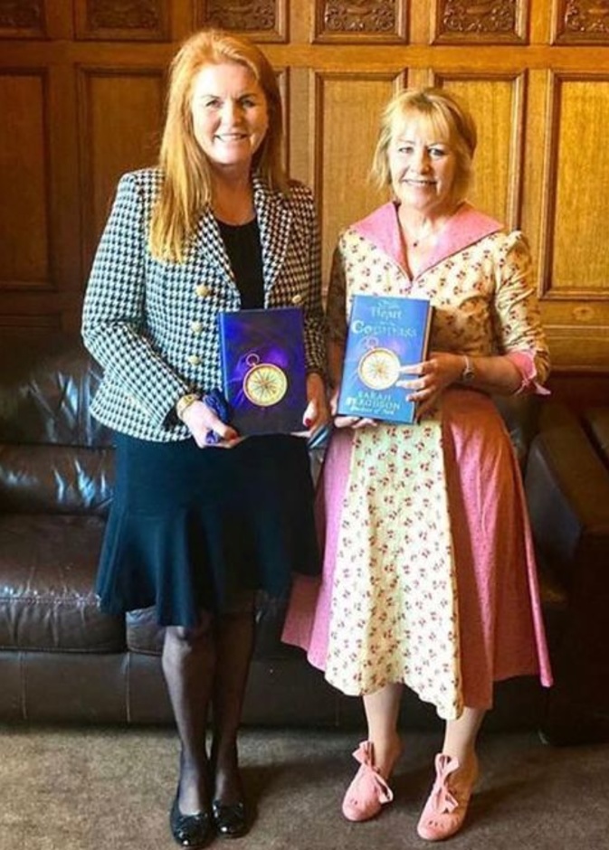 دوقة يورك في مهرجان راورثس هاروغيت للأدب للحديث عن روايتها