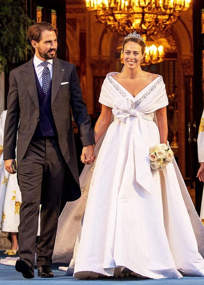 حفل زفاف الأمير فيليبوس الابن الروحي للأميرة ديانا والأمير فيليب