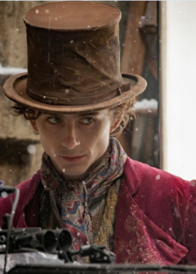 تيموثي شالاميت في شخصية ويلي ونكا