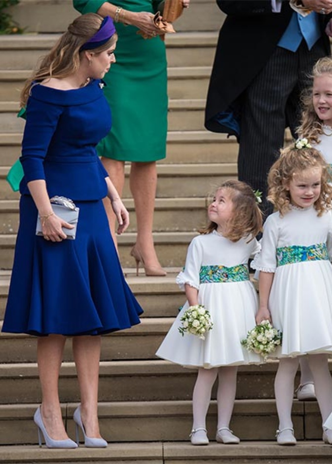 مصادفة مثيرة للاهتمام تجمع ما بين طفلة الأميرة بياتريس والأميرة تشارلوت وليدي لويز وندسور