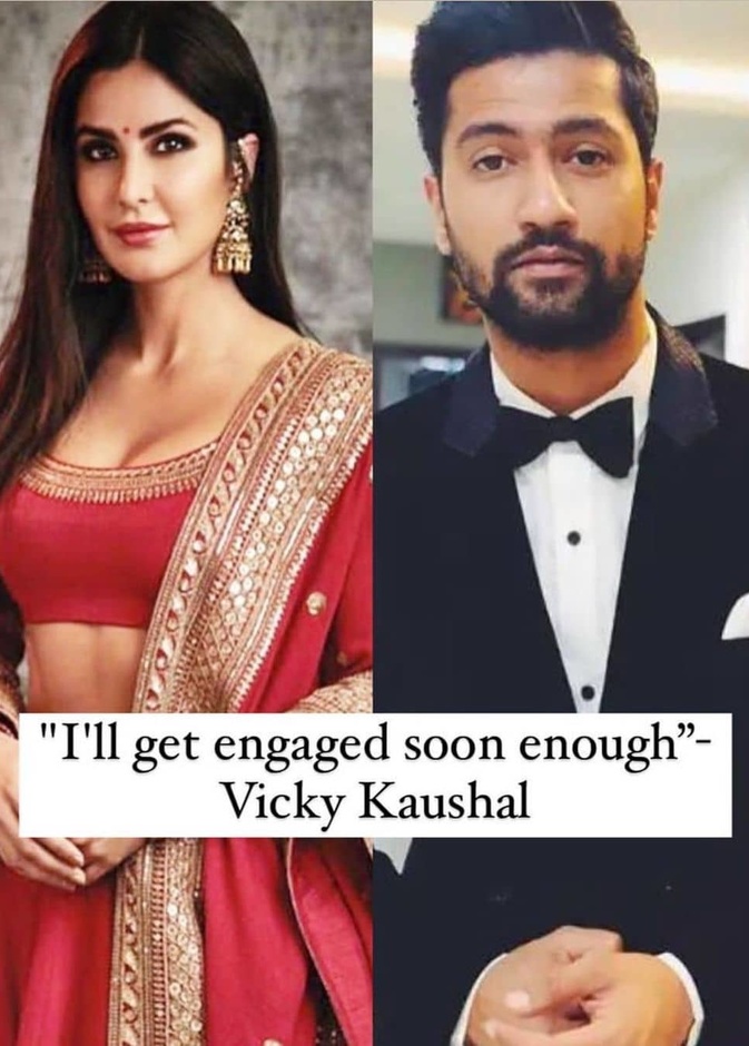 فيكي كوشال يعلق على شائعات خطبته على كاترينا كيف