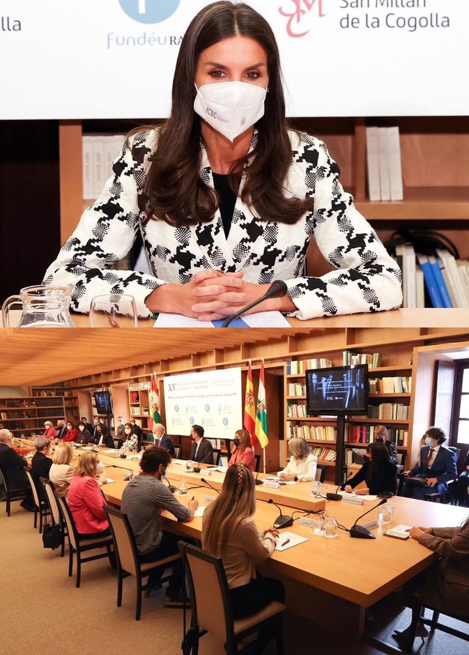 الملكة ليتيزيا تحضر ختام الندوة الدولية الخامسة عشرة للغة والصحافة