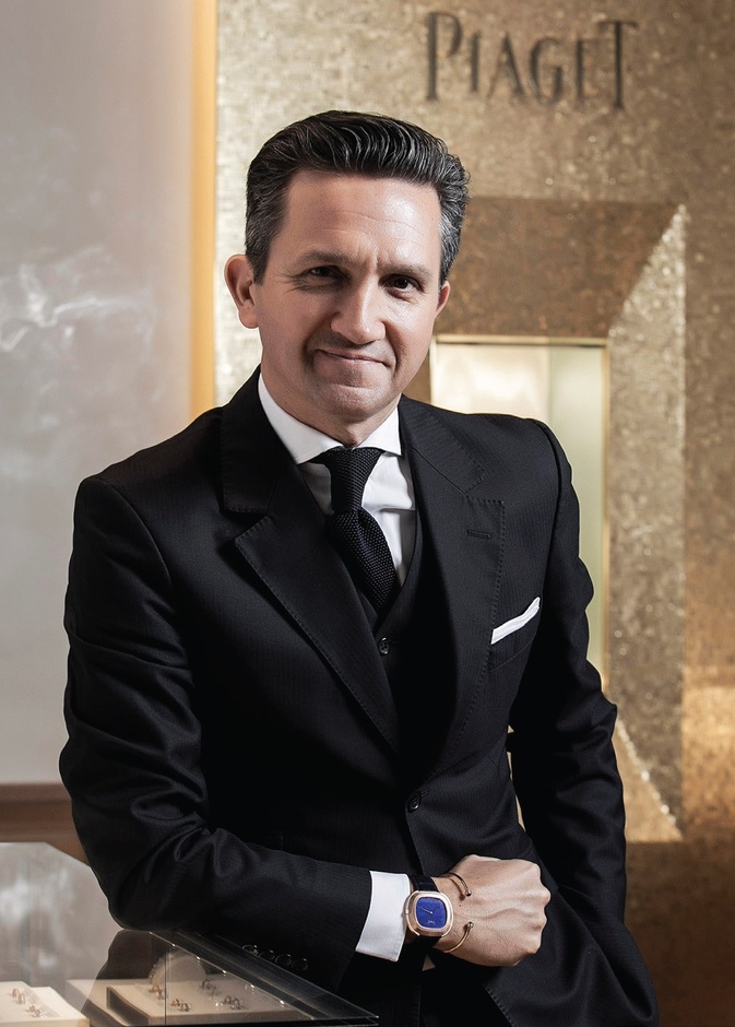 مدير Piaget للمجوهرات الراقية والقطع الاستثنائيّة Christophe Bourrie