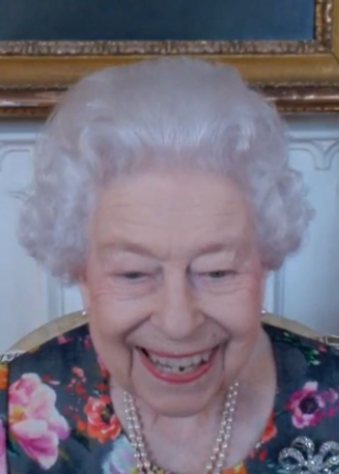 الملكة إليزابيث الثانية تلتقي مع الفائز بجائزة الشعر لعام 2020 عبر الفيديو