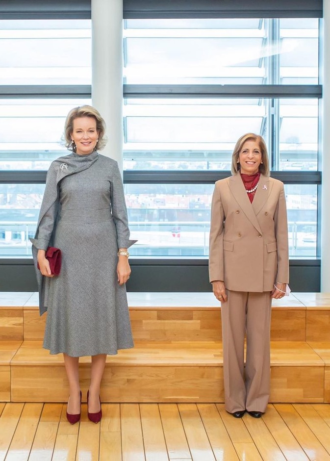 الملكة ماتيلد في العرض التقديمي لتقرير اليونيسف SOWC 2021