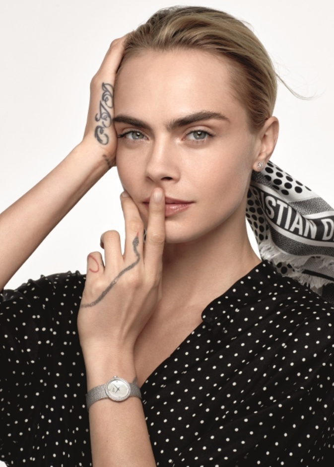 ساعة  D de Dior SATINE متميّزة إلى أقصى الحدود