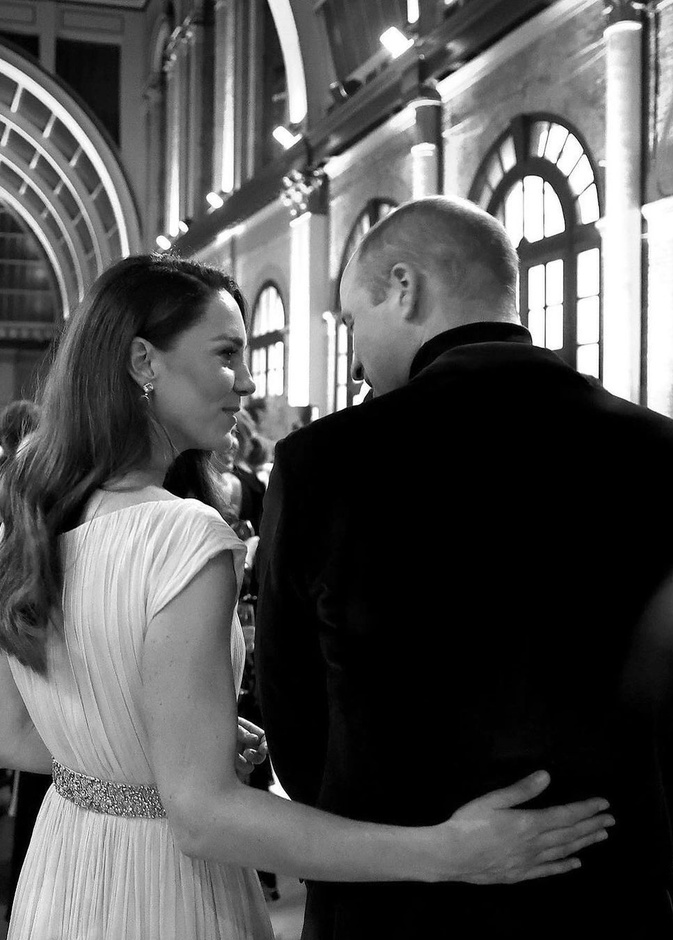  صور لم تنشر من قبل لوليام وكيت في كواليس حفل جوائز earth shot