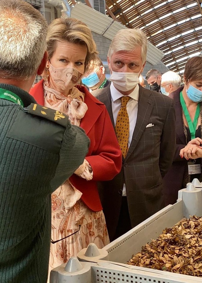 الملك فيليب والملكة ماتيلد يزوران مقاطعة لوكسمبورغ في بلجيكا