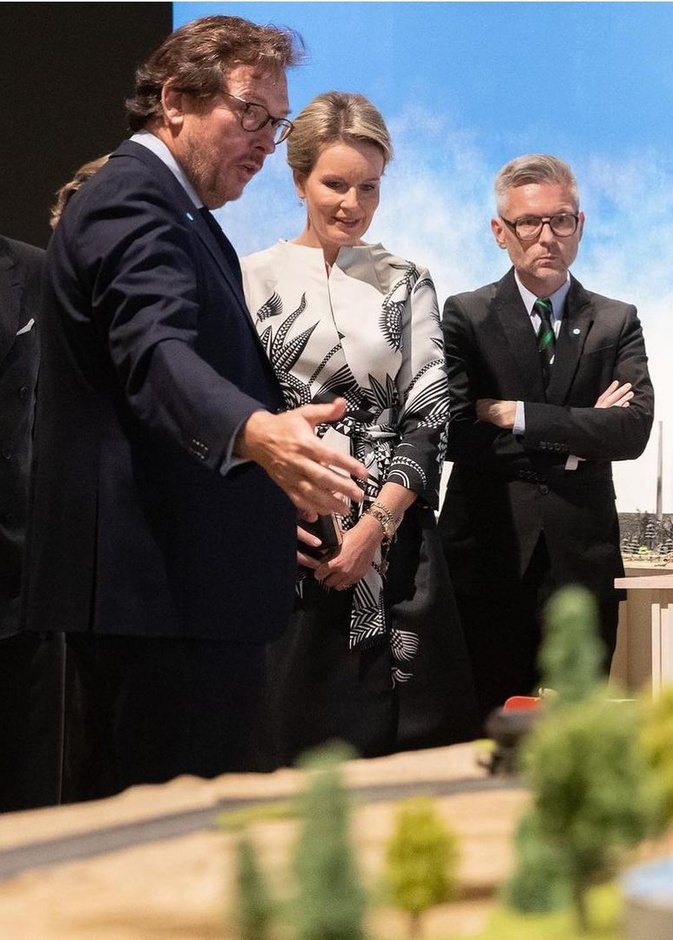 ملك وملكة بلجيكا يفتتحان مهرجان يوروباليا