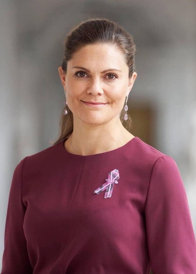 اختيار الأميرة فيكتوريا راعية رسمية لحملة الشريط الوردي