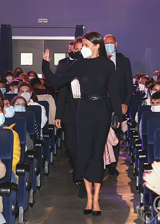 الملكة ليتيزيا تحضر فعاليات مهرجان أوبرا بريما سيوداد دي توديلا السينمائي 