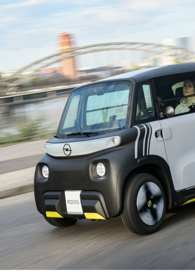 أوبل الألمانية تطلق سيارتها الكهربائية متناهية الصغر