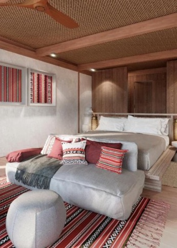 الغرف الفاخرة في منتجع هابيتاس - المصدر اكتشف العلا