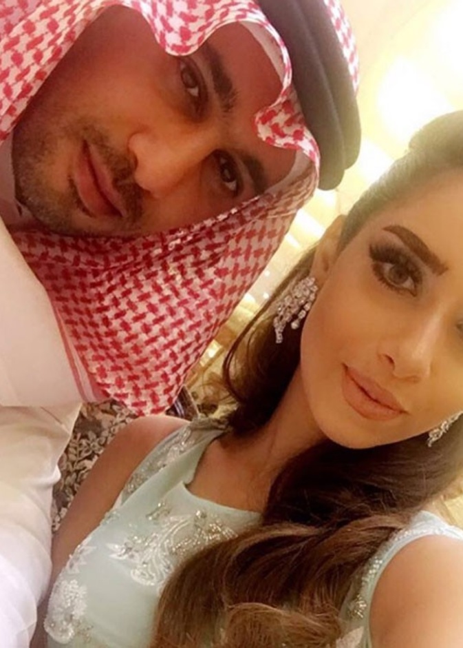 بلقيس مع زوجها السابق قبل الطلاق