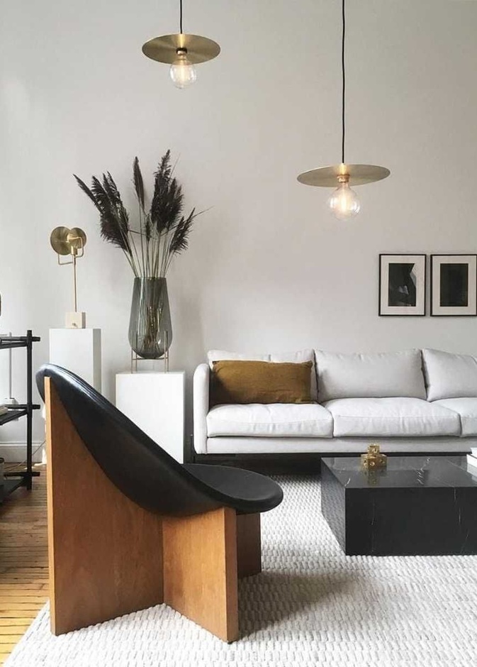 تصميم كرسي مميز لديكور غرفة المعيشة