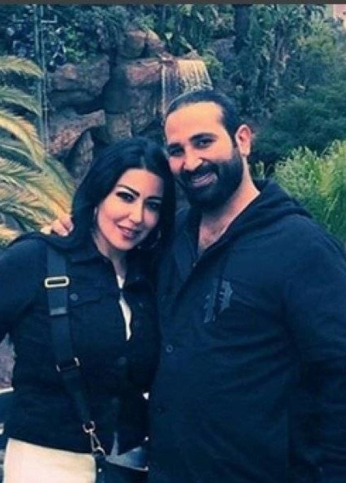 سمية الخشاب وطليقها في صورة قبل ان يتم حذفها بعد الطلاق