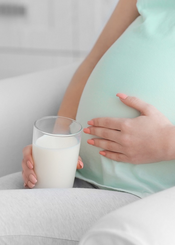فوائد الحليب للحامل في الشهر الخامس