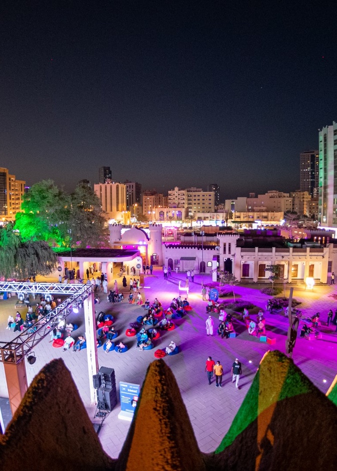 مهرجان المربعة للفنون تجربة ساحرة لجميع أفراد الأسرة- المصدر وكالة أنباء الإمارات 
