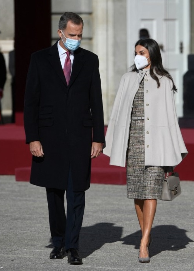 صور إطلالات الملكة ليتيزيا أنيقة وراقية في أحدث ظهور لها