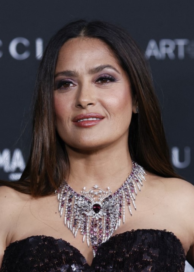 مكياج مشرق وناعم من وحي Salma Hayek