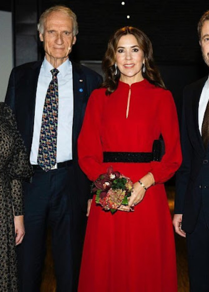 الأمير فريدريك والأميرة ماري في حفل توزيع جوائز المجلس الاسكندنافي