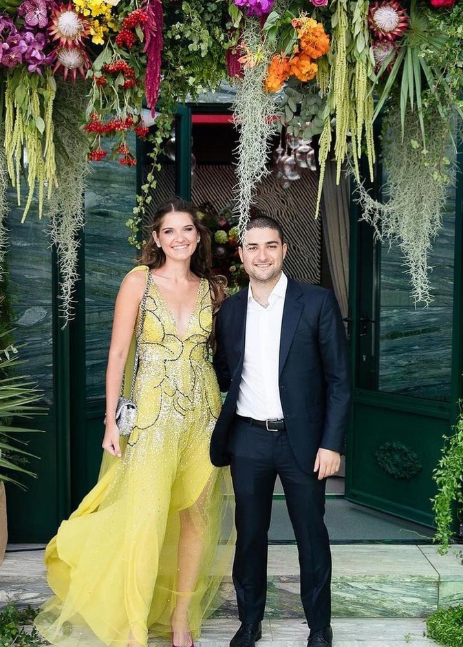 ميشيل إيلي صعب يحتفل رسميا بخطوبته