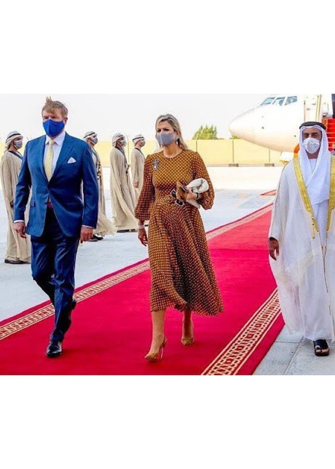 الملكة ماكسيما والملك ويليام ألكسندر يزوران معرض إكسبو 2020 بدبي