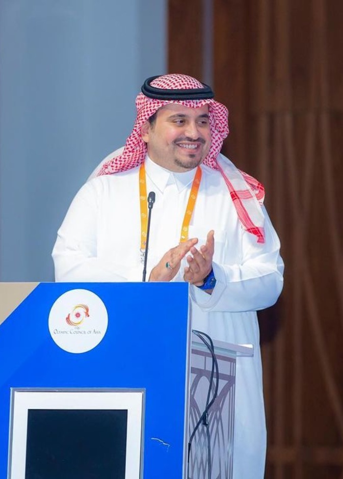 سمو نائب رئيس الأولمبية السعودية الأمير فهد بن جلوي بن عبدالعزيز بن مساعد 