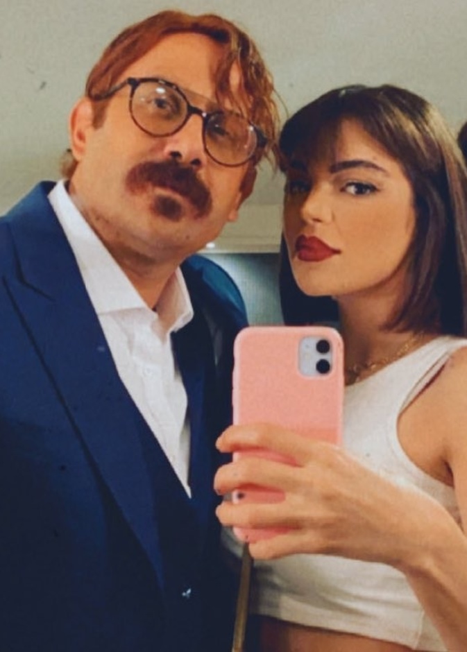 قصي خول مع بطلات مسلسل "بارانويا"